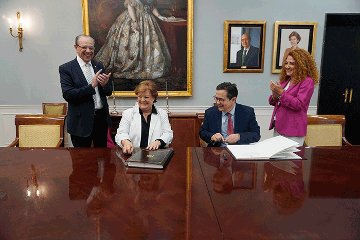 Firma de convenio de colaboración con el Instituto Rui Barbosa de Brasil